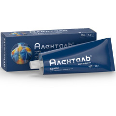 Аленталь крем 1.5% 100г Вертекс