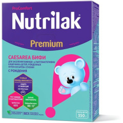 Нутрилак Premium Caesarea Бифи смесь молочная сухая адаптированная 350г
