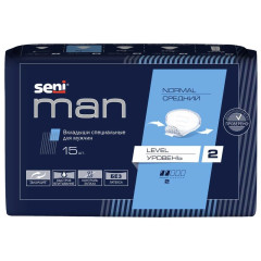 Seni Мен вкладыши урологические для мужчин средний уровень 2 N15