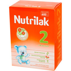 Нутрилак Premium+ 2 смесь молочная сухая адаптированная последующая 600г