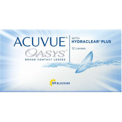 Линзы контактные Acuvue Oasys with Hydraclear Plus №12 -1,75