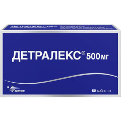 Детралекс таблетки 500мг N60