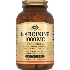Солгар L-Аргинин 1000 мг капсулы N90