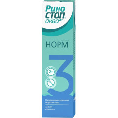 Риностоп Аква Норм для орошения и промывания носа спрей назальный 150мл