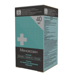 Меновазин раствор для наружного применения спиртовой 40мл Флора Кавказа