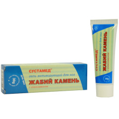 Сустамед жабий камень гель для ног с глюкозамином 30г