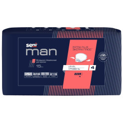 Seni Мен Экстра Плюс вкладыши урологические для мужчин уровень 4 N15