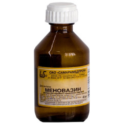 Меновазин раствор для наружного применения спиртовой 40мл Самарамедпром