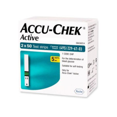Тест- полоски Акку-чек актив N100 (2x50)