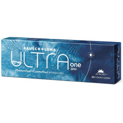 Линзы контактные Bausch&Lomb Ultra Oneday однодневные /-1,25/ N30