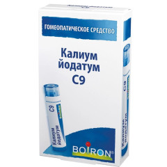 Калиум Йодатум С9 Гомеопатический монокомпонентный препарат гранулы гомеопатические 4г
