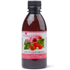 Шиповника сироп с эхинацеей и листьями малины 200мл Алтай Селигор