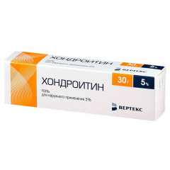 Хондроитин-Вертекс гель для наружного применения 5% 30г