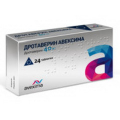 Доверин таблетки 40 мг №24