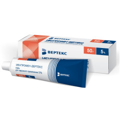 Ибупрофен гель для наружного применения 5% 50г