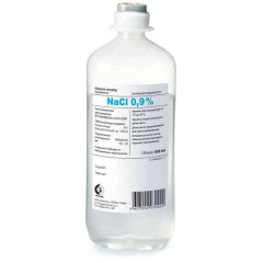 Натрия Хлорид р-р д/инфузий 0,9% 500мл N1 конт