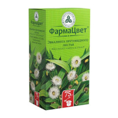 Эвкалипта прутовидного листья 75г Красногорсклексредства