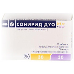 Сонирид дуо набор таблеток и капсул 0,4мг+5мг N60