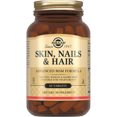 Солгар Таблетки для кожи, волос и ногтей таблетки 1425мг N60