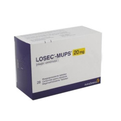 Лосек Мапс таблетки п.п.о. 20мг N28