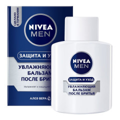 Nivea Men Бальзам после бритья Защита и уход увлажняющий 100мл