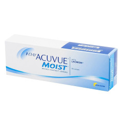 Линзы контактные мягкие Acuvue 1day Moist №30 -1,75