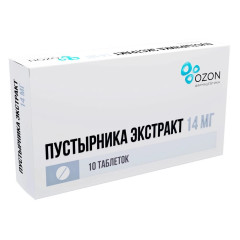 Пустырника экстракт таблетки 14мг N20 Озон