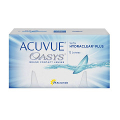 Линзы контактные Акувью/Acuvue Oasys with Hydrackear Plus №12 /-1,00/