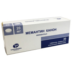 Мемантин Канон таблетки 20мг N30