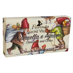 Florinda Мыло туалетное твердое Корица и цитрус 100г