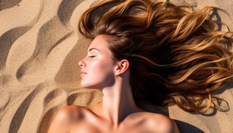 Восстанавливаем волосы после отпуска на море