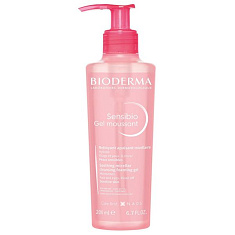 Bioderma Sensibio Очищающий гель для умывания для нормальной и чувствительной кожи лица 200 мл