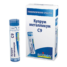 Купрум металликум С9 гранулы гомеопатические 4г