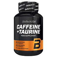 BioTechUSA Кофеин+Таурин капсулы 0,848г N60
