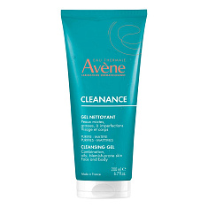 Avene Клинанс Очищающий матирующий гель 200мл