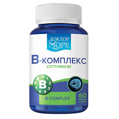 Доктор Море B-комплекс Оптимум твердые желатиновые капсулы 360мг №60