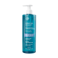 Дюкрэ (Ducray) Керакнил очищающий гель 400мл