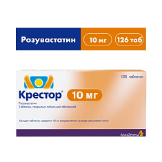 Крестор таблетки 10мг N126