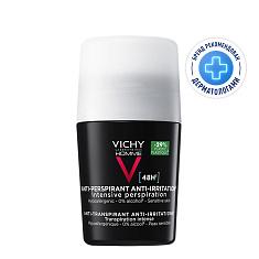 Vichy (Виши) ОМ Дезодорант для мужчин для чувствительной кожи 48 часов 50мл