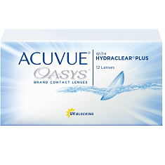 Линзы контактные Acuvue Oasys with Hydraclear Plus №12 /-3,50/