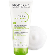 Bioderma Себиум Hydra Успокаивающий очищающий бальзам 200мл