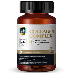 Будь здоров! Комплекс коллаген + витамин С капсулы 465мг №90