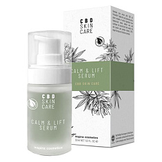 Inspira CBD Skin Care CALM & LIFT Антистресс лифтинг-сыворотка с маслом CBD 30мл