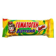 Гематоген Люкс детский плитка 50г