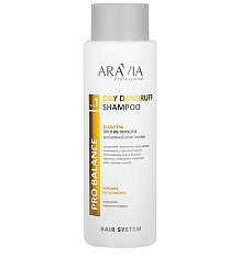 Aravia Professional Шампунь против перхоти для жирной кожи головы Oily Dandruff Shampoo 420мл