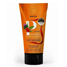 Золотой шелк Маска для актив роста густых волос купаж репейно-касторового масла 150мл