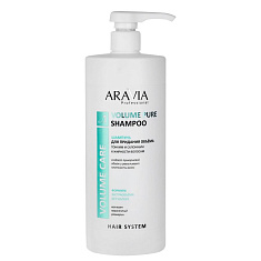 Aravia Professional Шампунь для придания объема тонким и склонным к жирности волосам Volume Pure Shampoo 1000мл