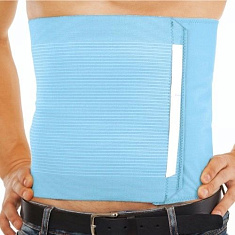 Бандаж послеоперационный трикотажно-эластичный БКП-УНГА С-321 р.6 голубой