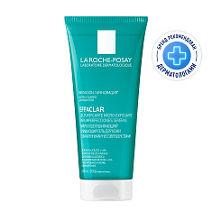 La Roche Posay Эфаклар Гель очищающий микроотшелушивающий для лица и тела 200мл