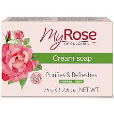 My Rose of Bulgaria Крем-мыло 75 гр